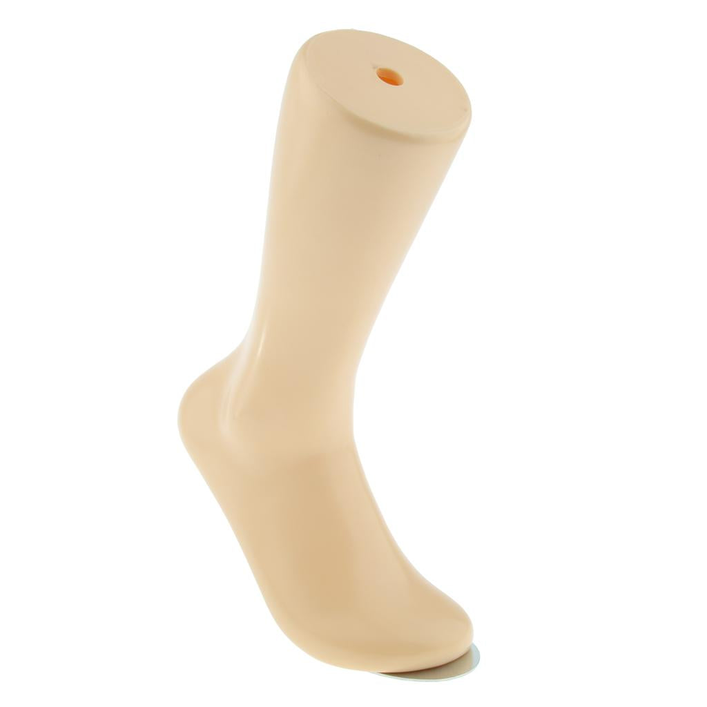 Skin Color Foot Mannequin Male Female Kid Feet Model Sock Sox Display 26cm