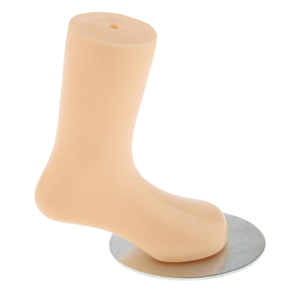 Skin Color Foot Mannequin Male Female Kid Feet Model Sock Sox Display 12.5cm