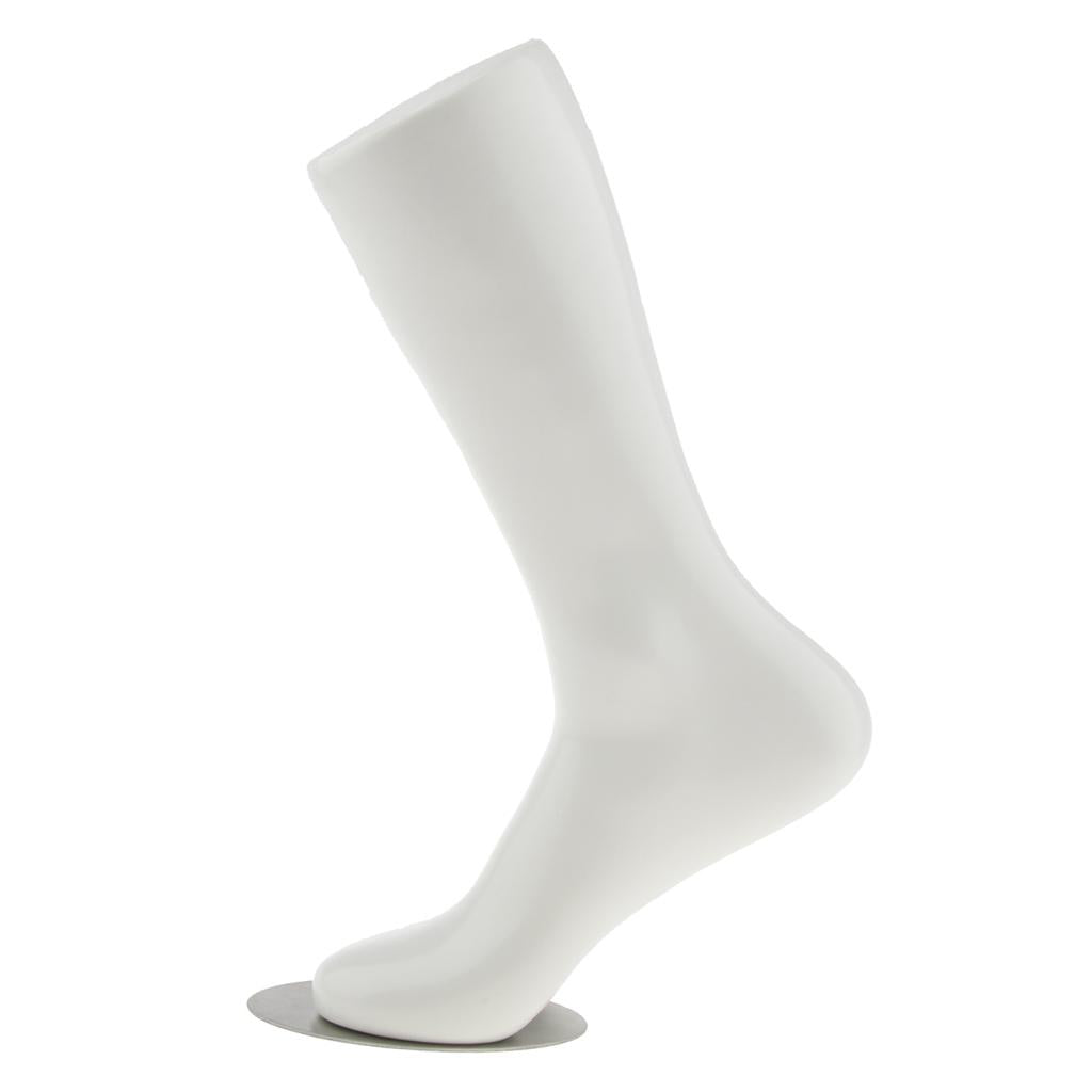 Plastic Suction Mannequin Foot Model for Shoes Socks Display Male -23cm