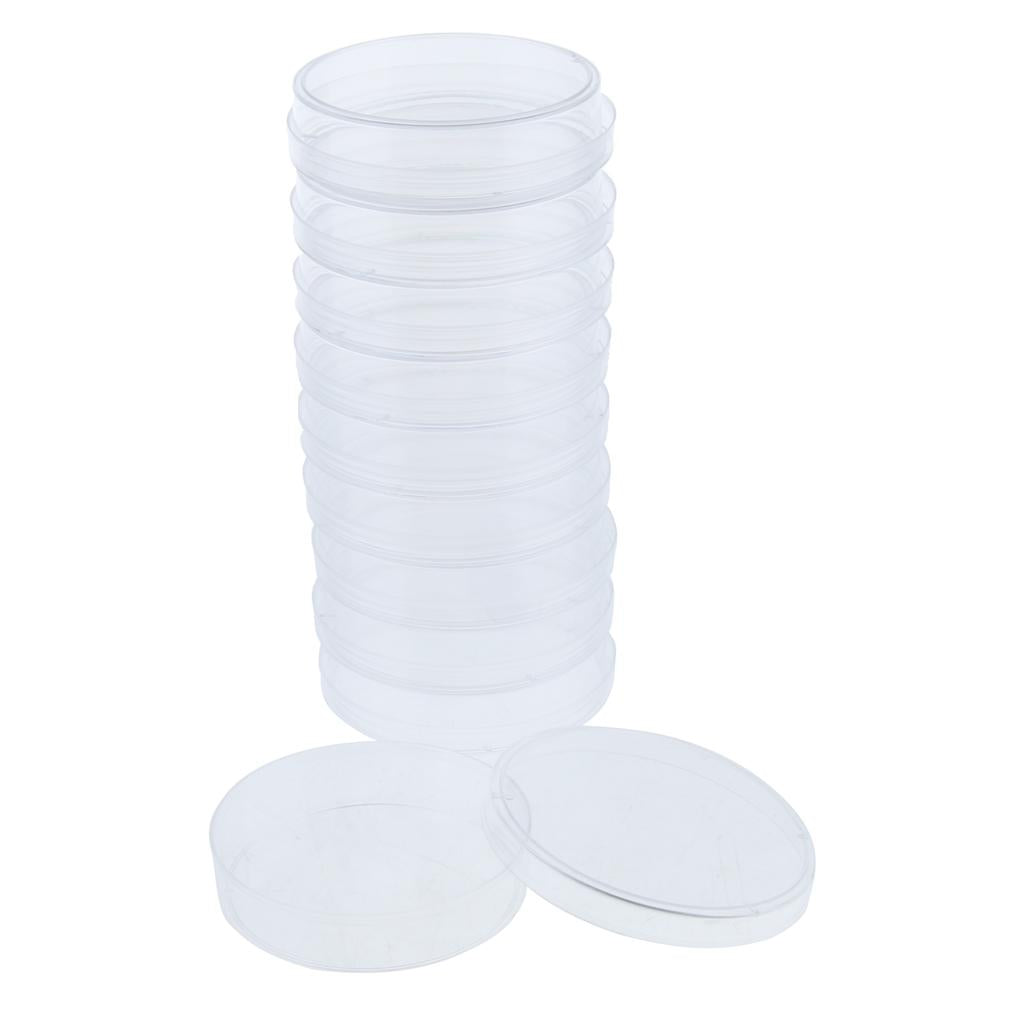 Lab Plastic Petri Dish Sterile Cell Tissue Culture Dish & Lid 60mm