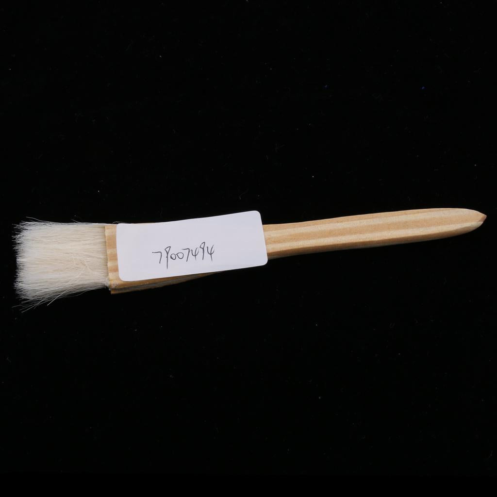 Baking Tool Wooden Handle Wool Brush Barbeque Oil Brush Pastry Brush S/L S