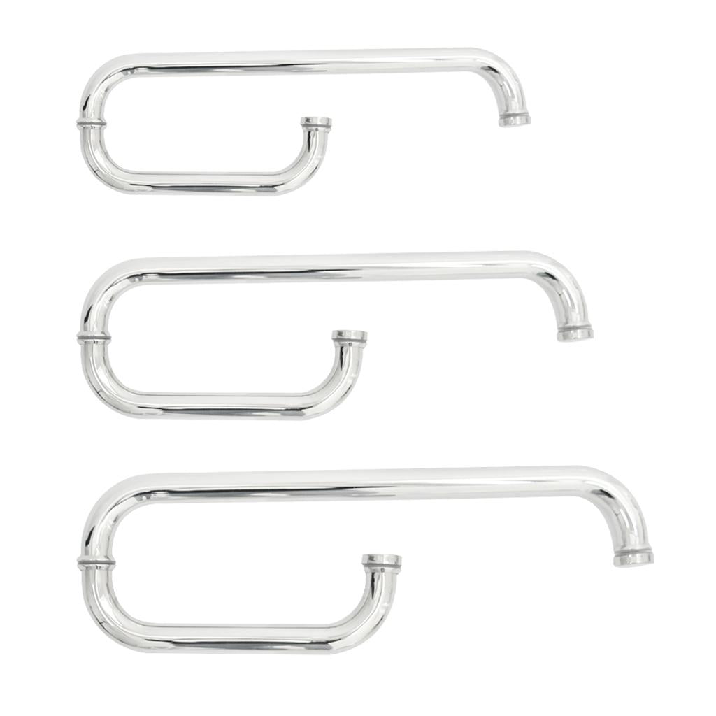 Stainless Bathroom Shower Door Handle Tub Handgrip Grab Bar Rail A Small