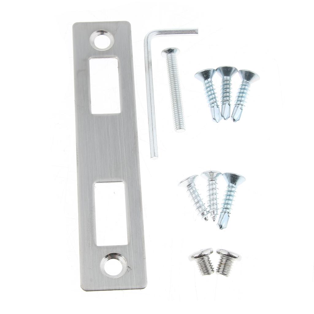 Door Turn Bolt Lock Stainless Steel Toilet Privacy Latch X-MZ1127