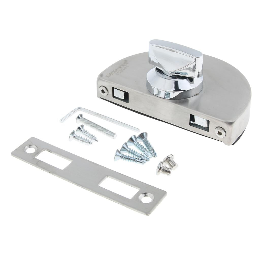 Door Turn Bolt Lock Stainless Steel Toilet Privacy Latch X-MZ1127