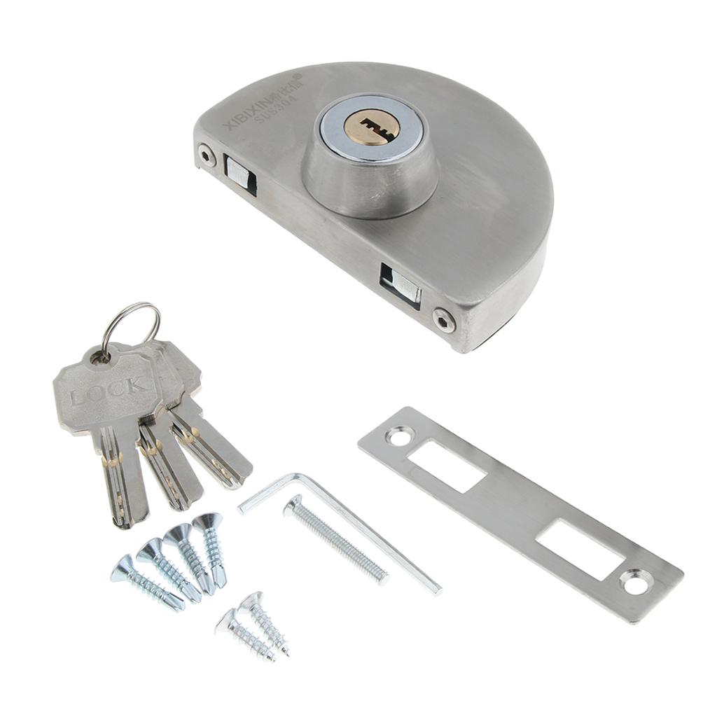 Door Turn Bolt Lock Stainless Steel Toilet Privacy Latch X-MZ1126