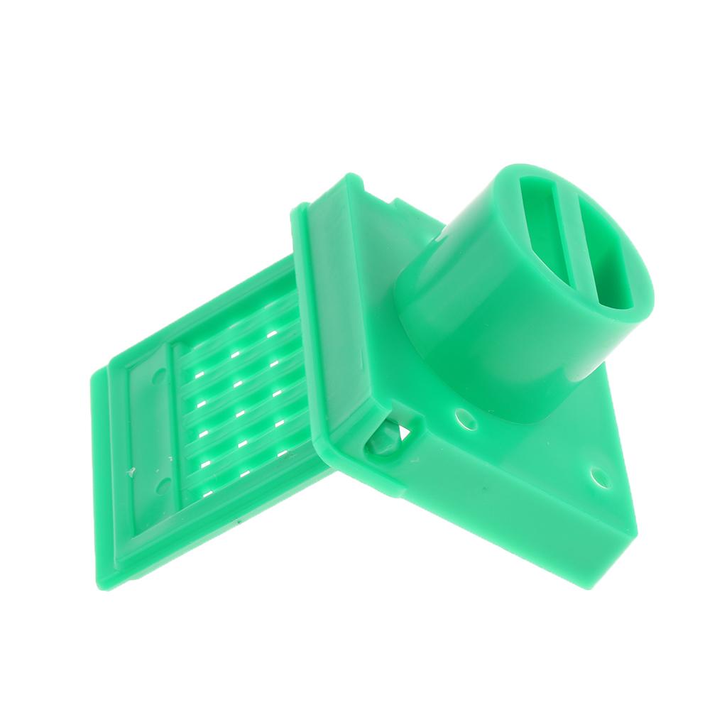 Bee Hive Entrance Reducer Vent Window Holes Bee Escape Travel Gates Green, can be installed on each layer of the beehive