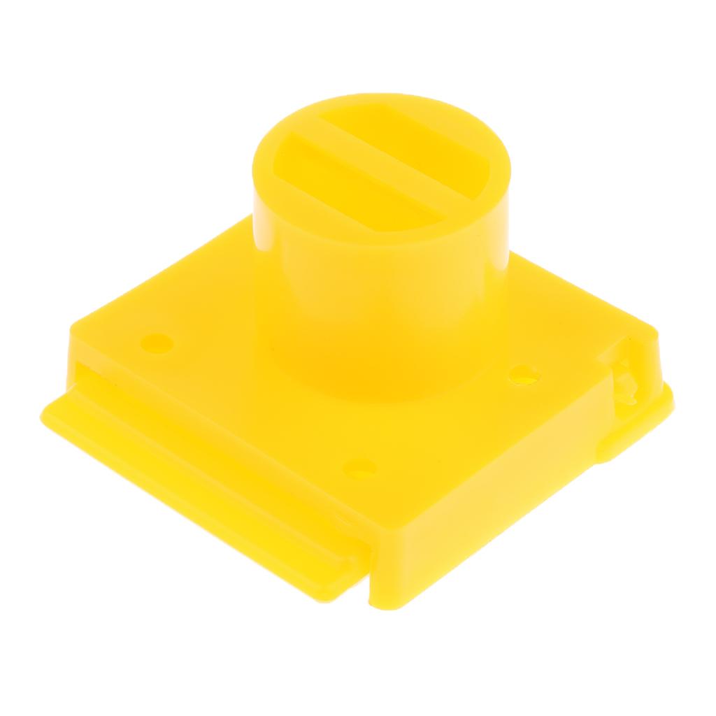 Bee Hive Entrance Reducer Vent Window Holes Bee Escape Travel Gates Yellow, can be installed on each layer of the beehive