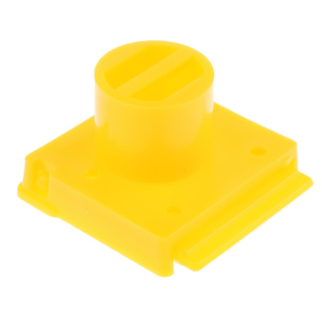 Bee Hive Entrance Reducer Vent Window Holes Bee Escape Travel Gates Yellow, can be installed on each layer of the beehive