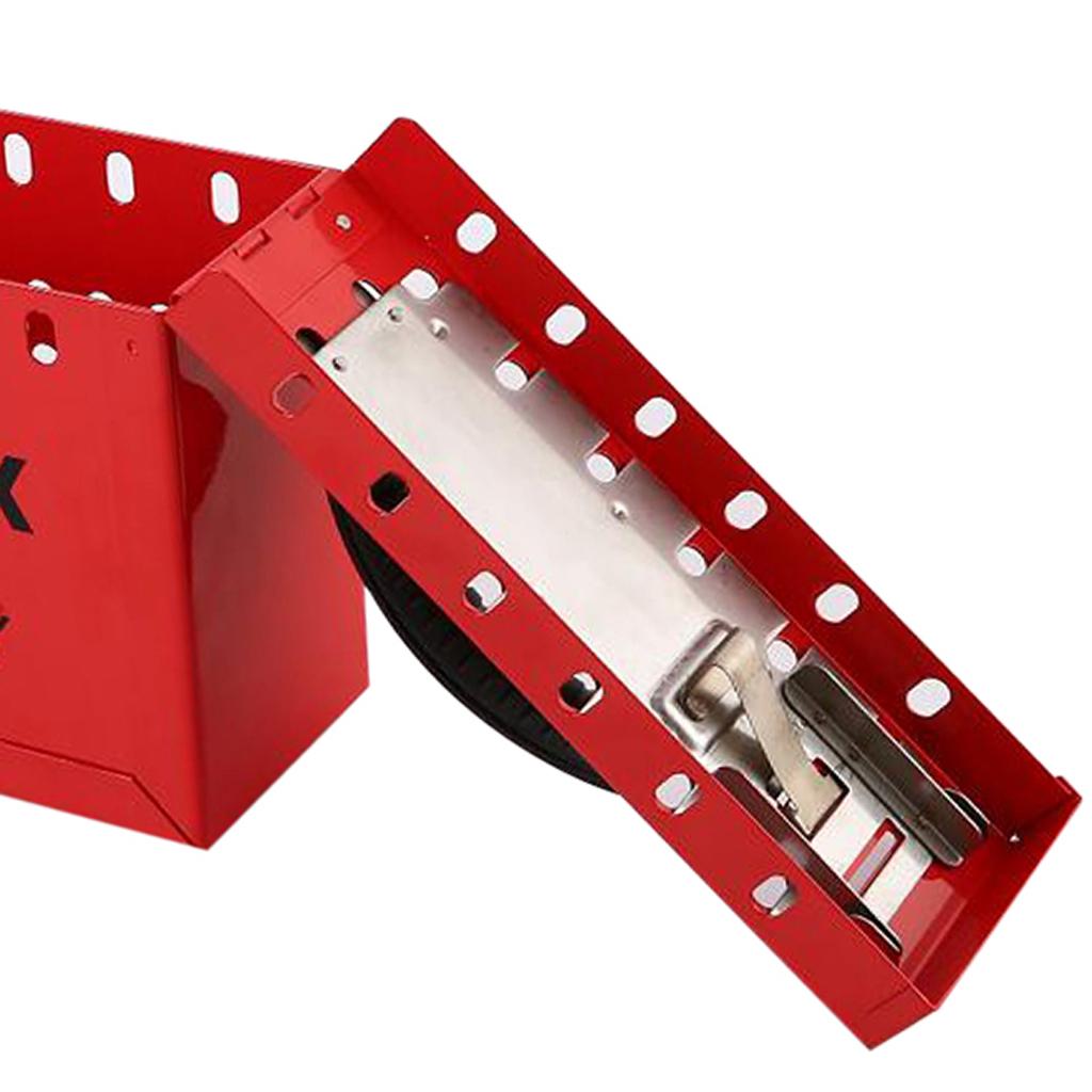 LOTO Box Safety Lockout Tagout Lock Device Storage, up to 12 Padlocks