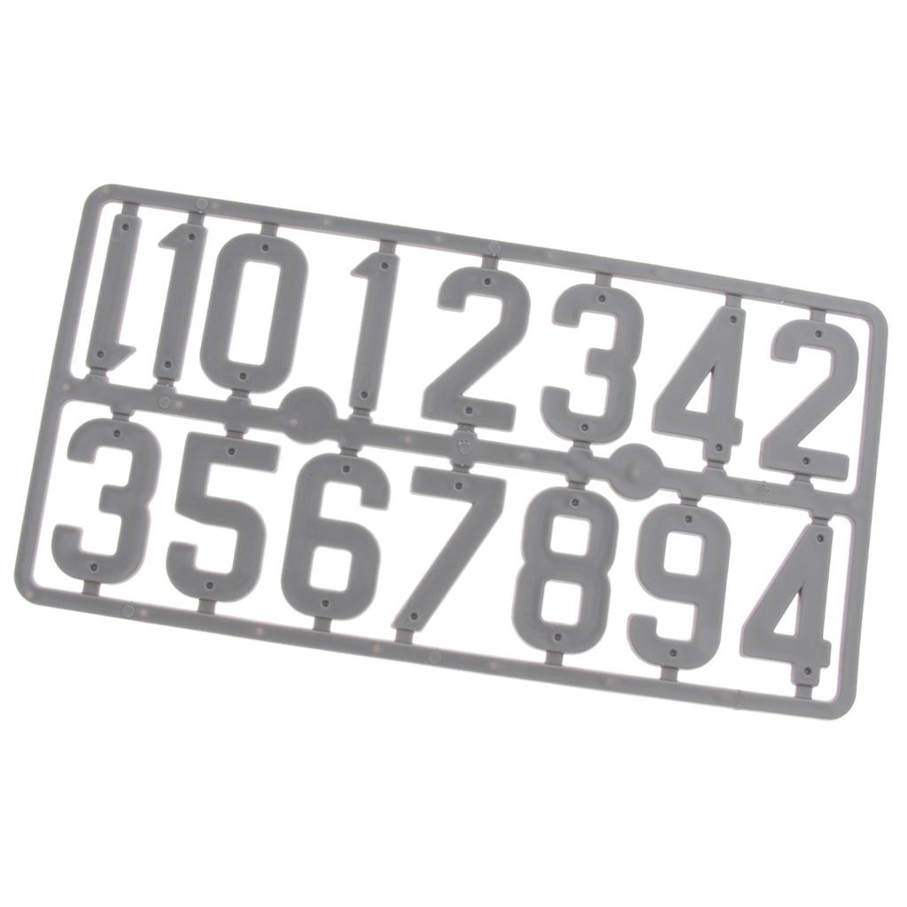3xNumber Mark For Beekeeper Bee Hive Accessories Beekeeping Tools Grey