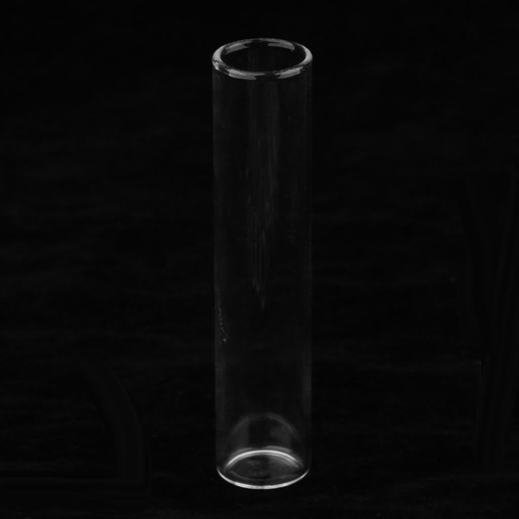 10PCS Borosilicate Glass Flat Test Spice Tubes 15x70mm without Cork Stopper