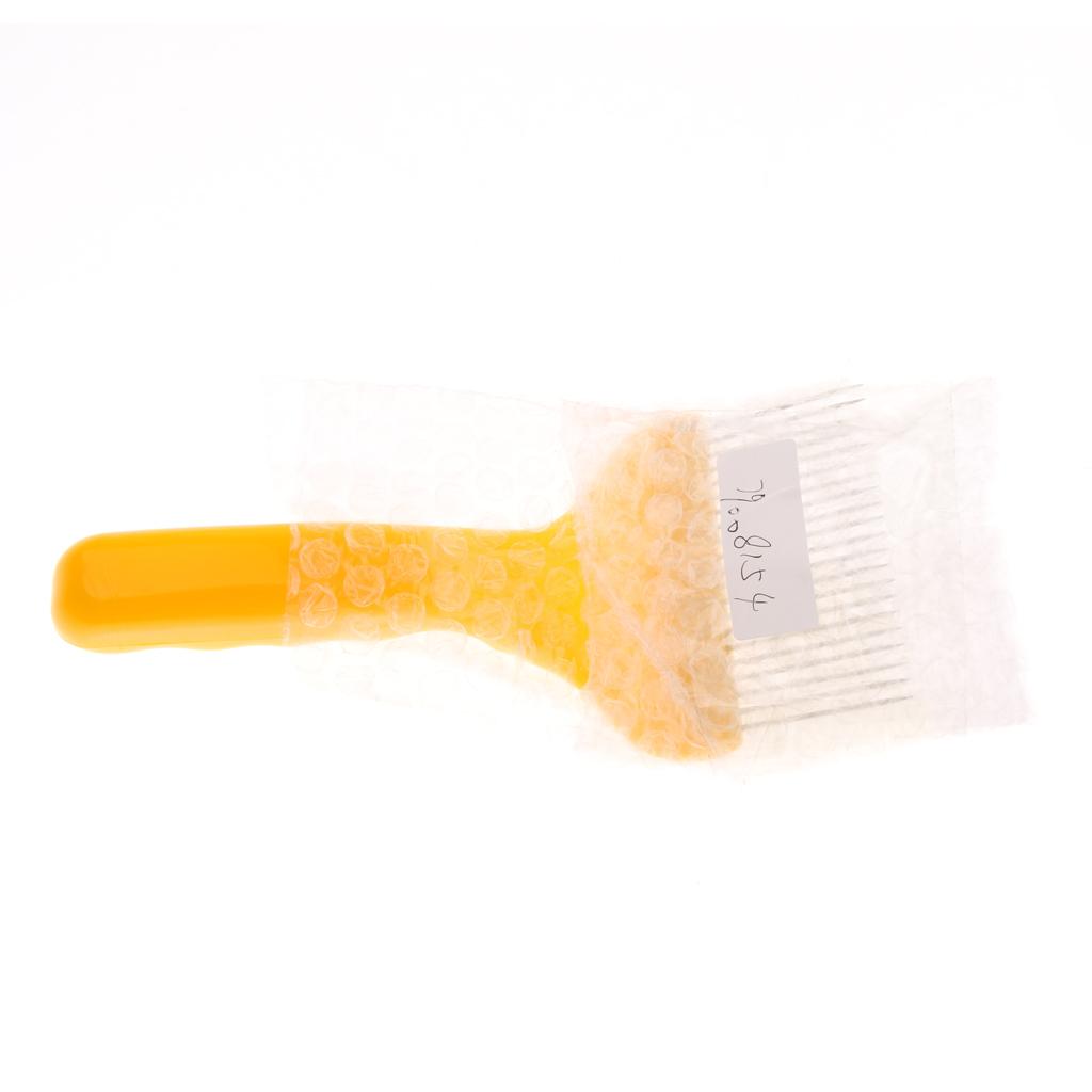 Stainless Steel Uncapping Fork, Bee Keeping Tool, Yellow