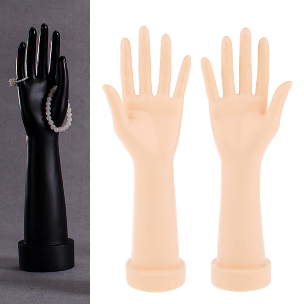 1Piece Mannequin Hand for Jewelry Bracelet Gloves Display Skin Color Left