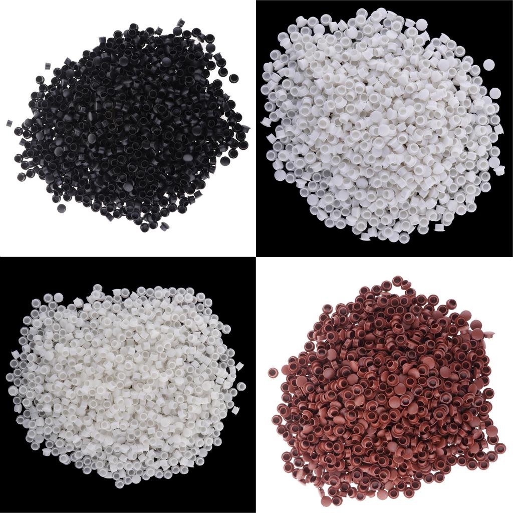 10 mm Plastic Hinge hole Cover Caps for Home Furniture White