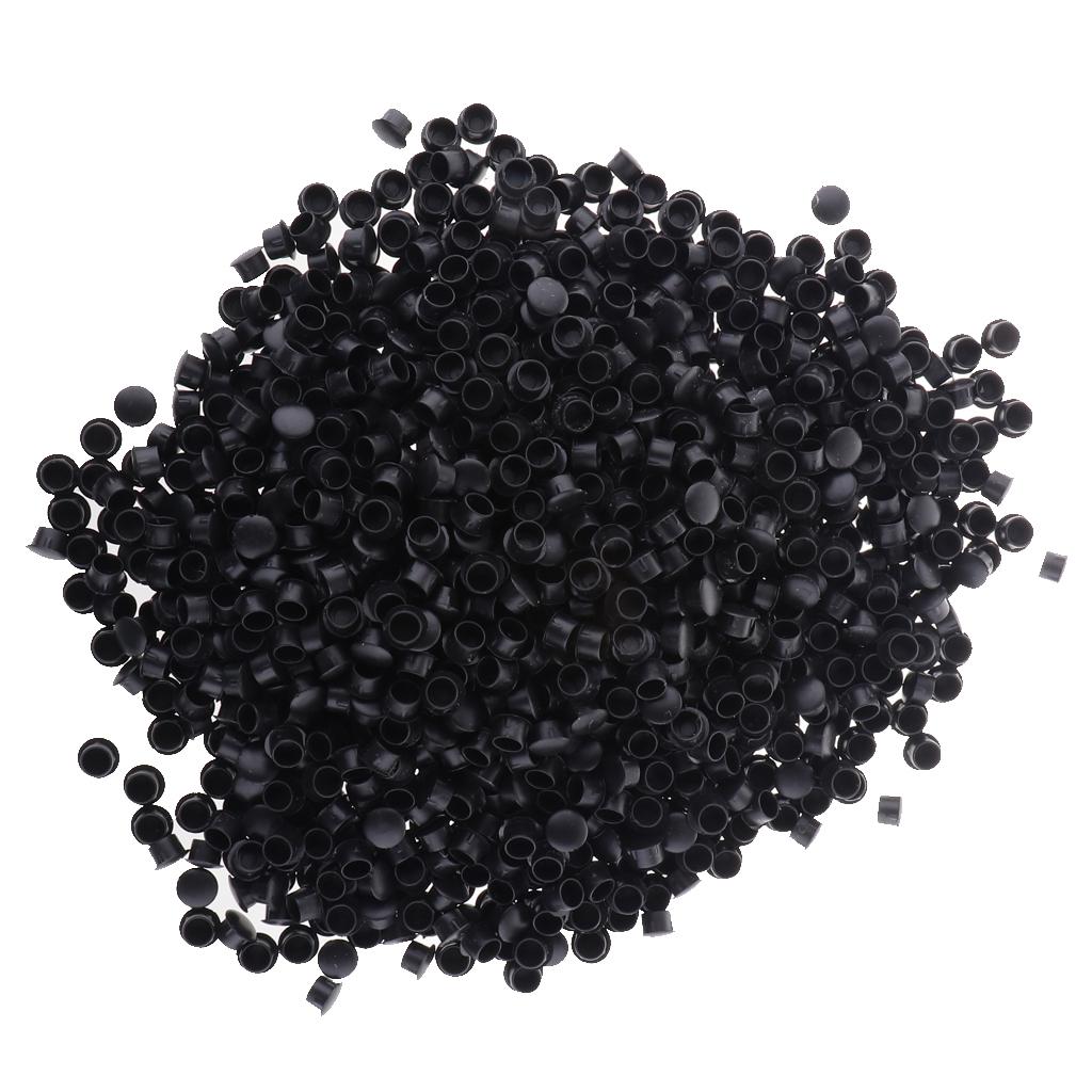 10 mm Plastic Hinge hole Cover Caps for Home Furniture Black