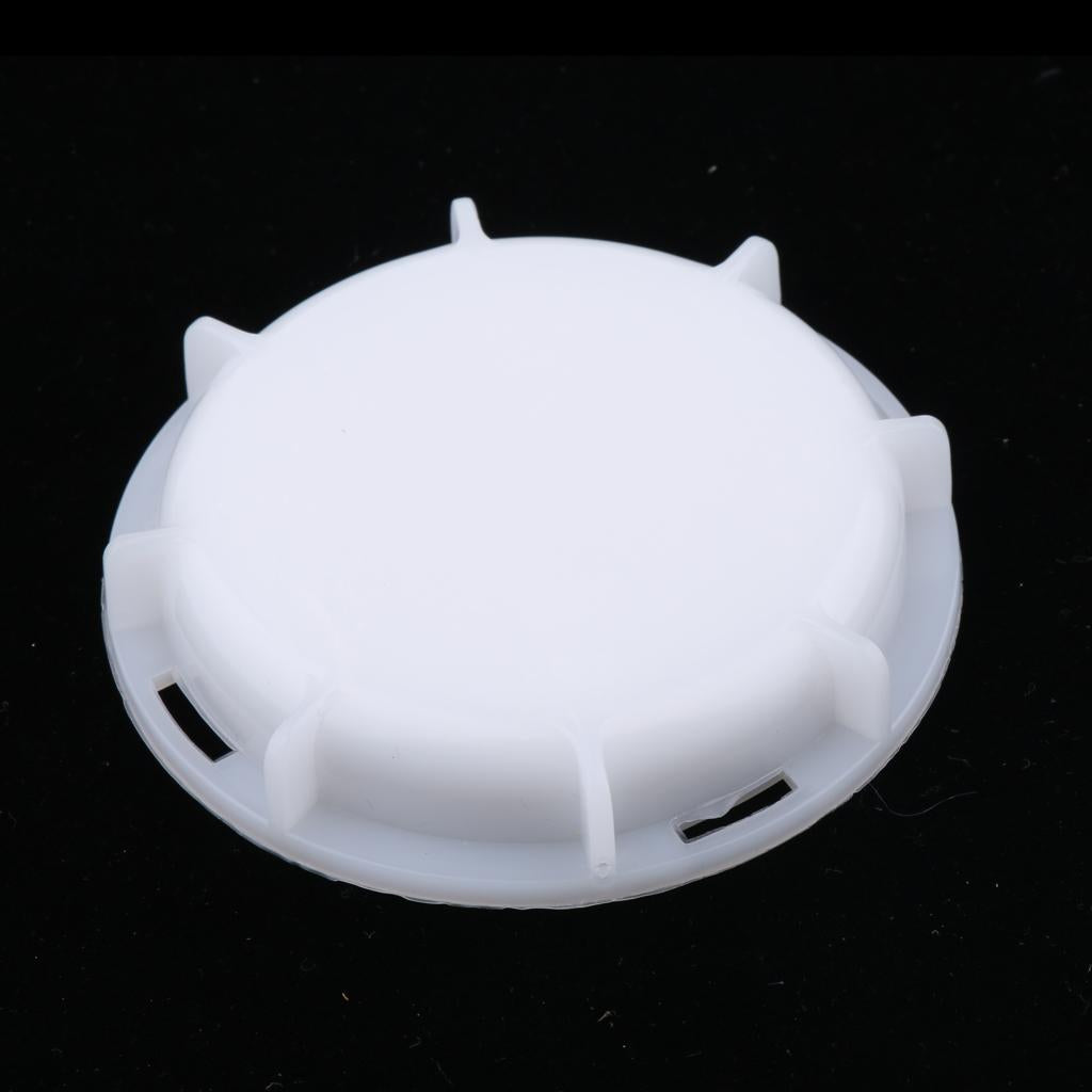 3x1000L IBC Ton Barrel Valve Dust Cover IBC Adaptor Fitting Seal Cap White