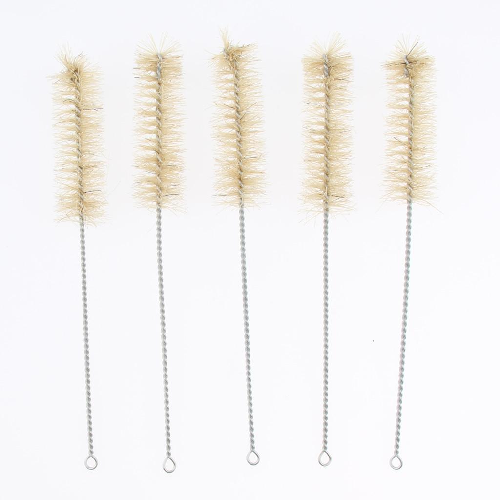 Set of 15 Pieces Test Tube Brushes Brush Cleaning Tool 3 Sizes S/M/L