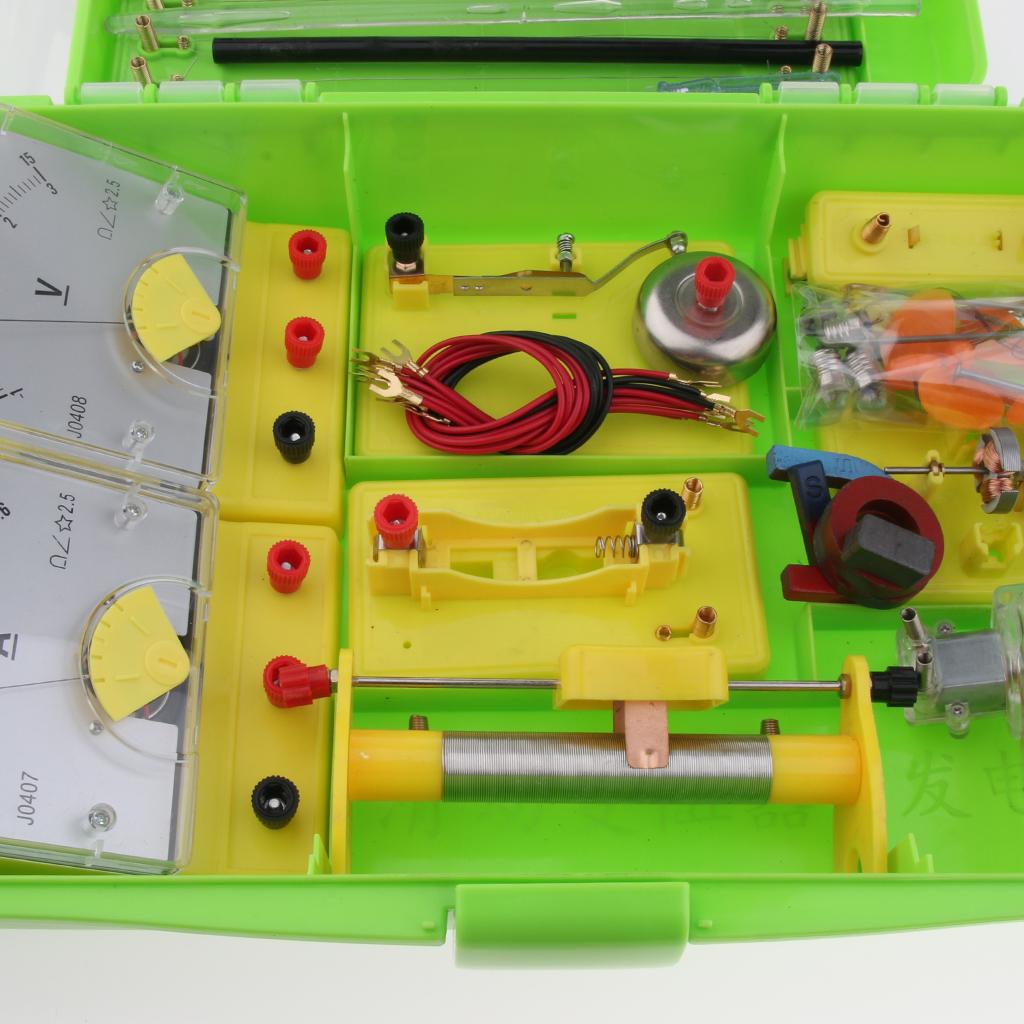 Physics Science Circuit Electricity Electromagnetism Experiment Learning Kit