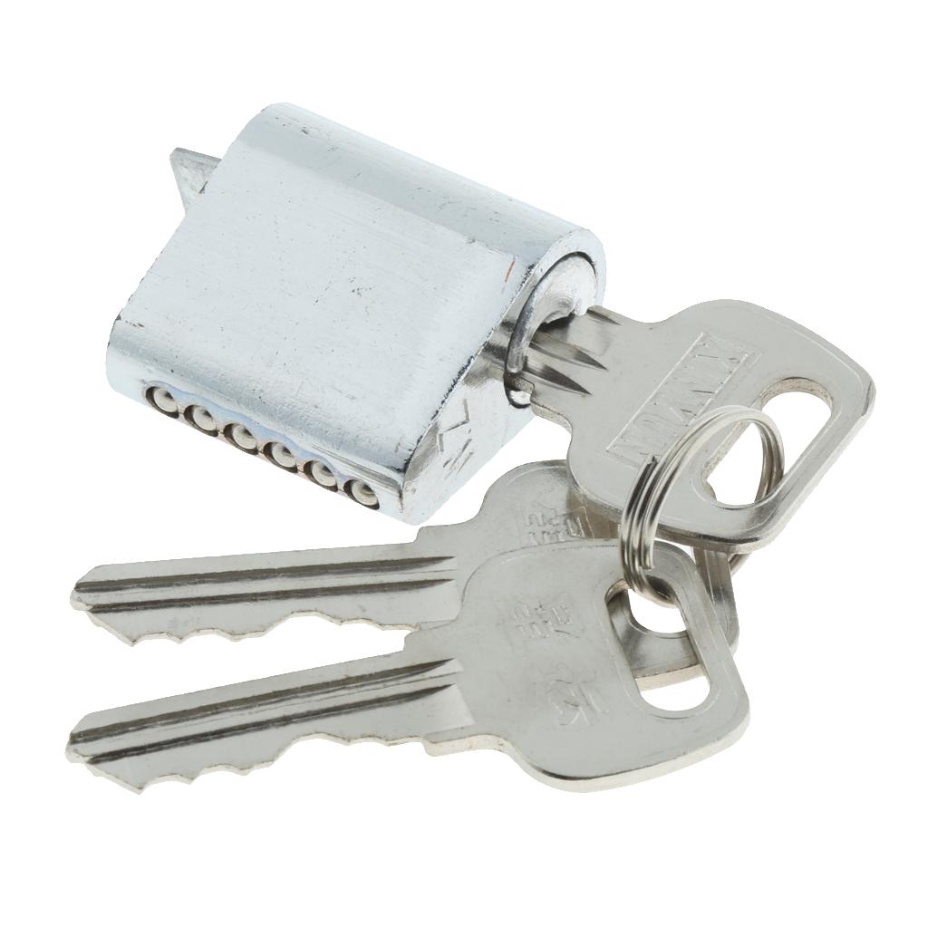 Oval Profile Door Lock Cylinder for Safety Fire Exit Doors Aluminum Cylinder