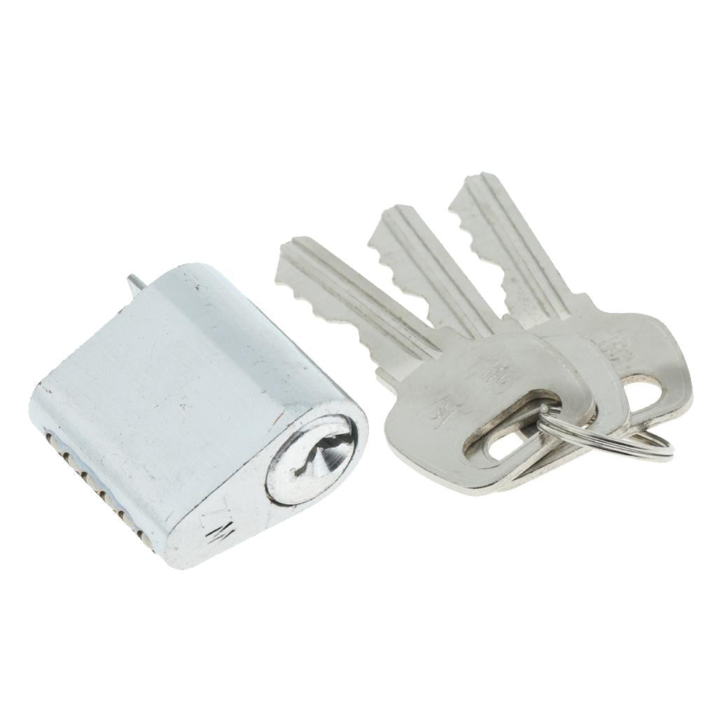 Oval Profile Door Lock Cylinder for Safety Fire Exit Doors Aluminum Cylinder