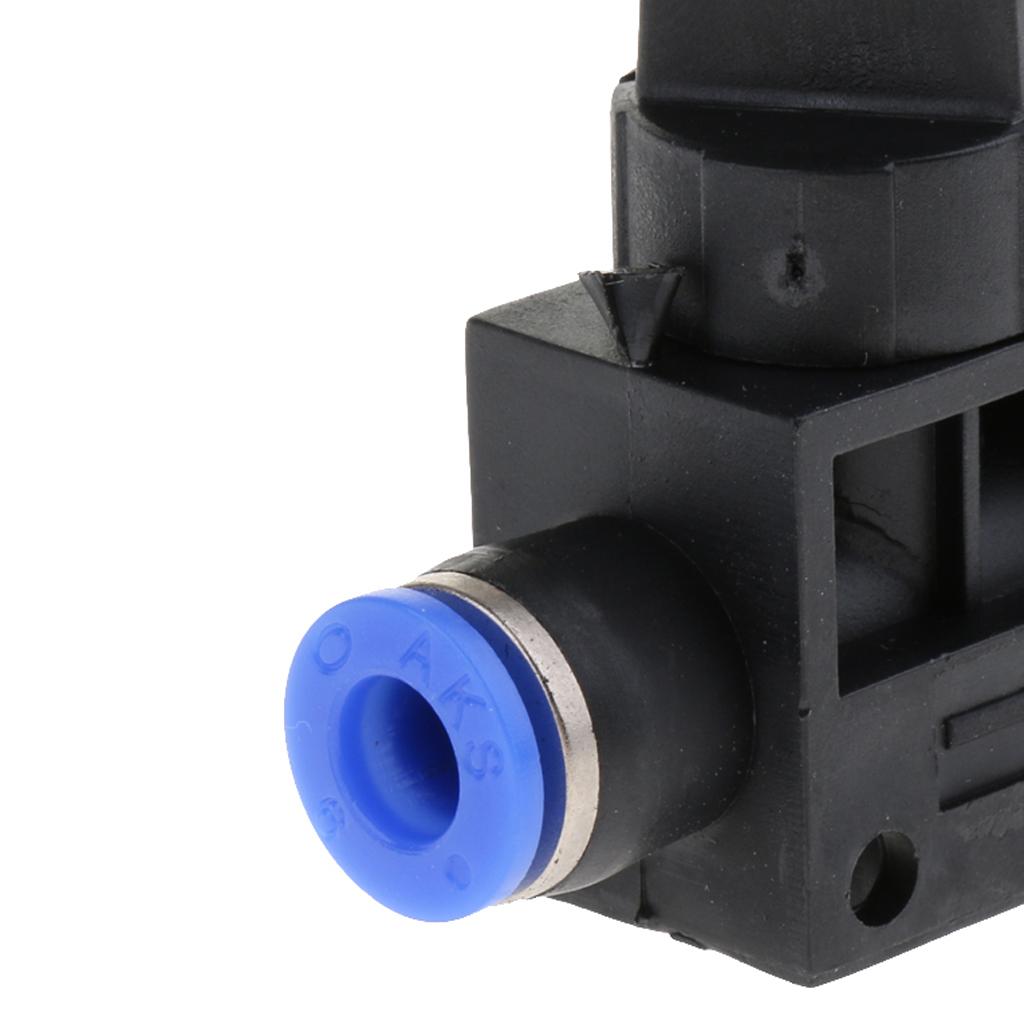 Pneumatic Tee Connector Push In Fitting Air/Water Hose Tube 6mm Fitting Size