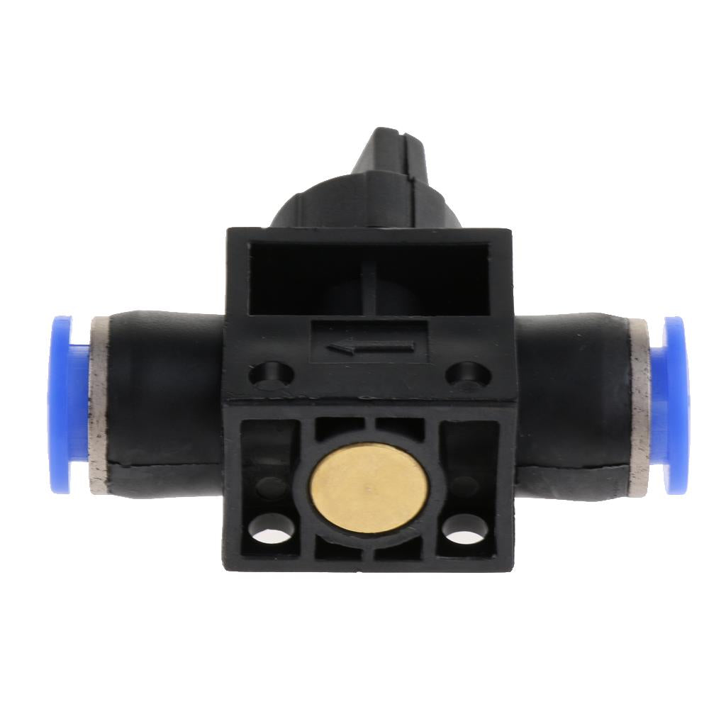 Pneumatic Tee Connector Push In Fitting Air/Water Hose Tube 8mm Fitting Size