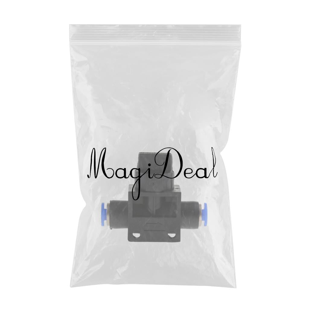 Pneumatic Tee Connector Push In Fitting Air/Water Hose Tube 4mm Fitting Size