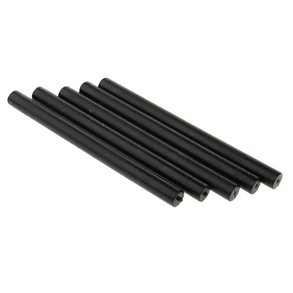 5Pcs Round Sealing Wax Stick Seal Stamp Glue for Wedding Party Tools Black