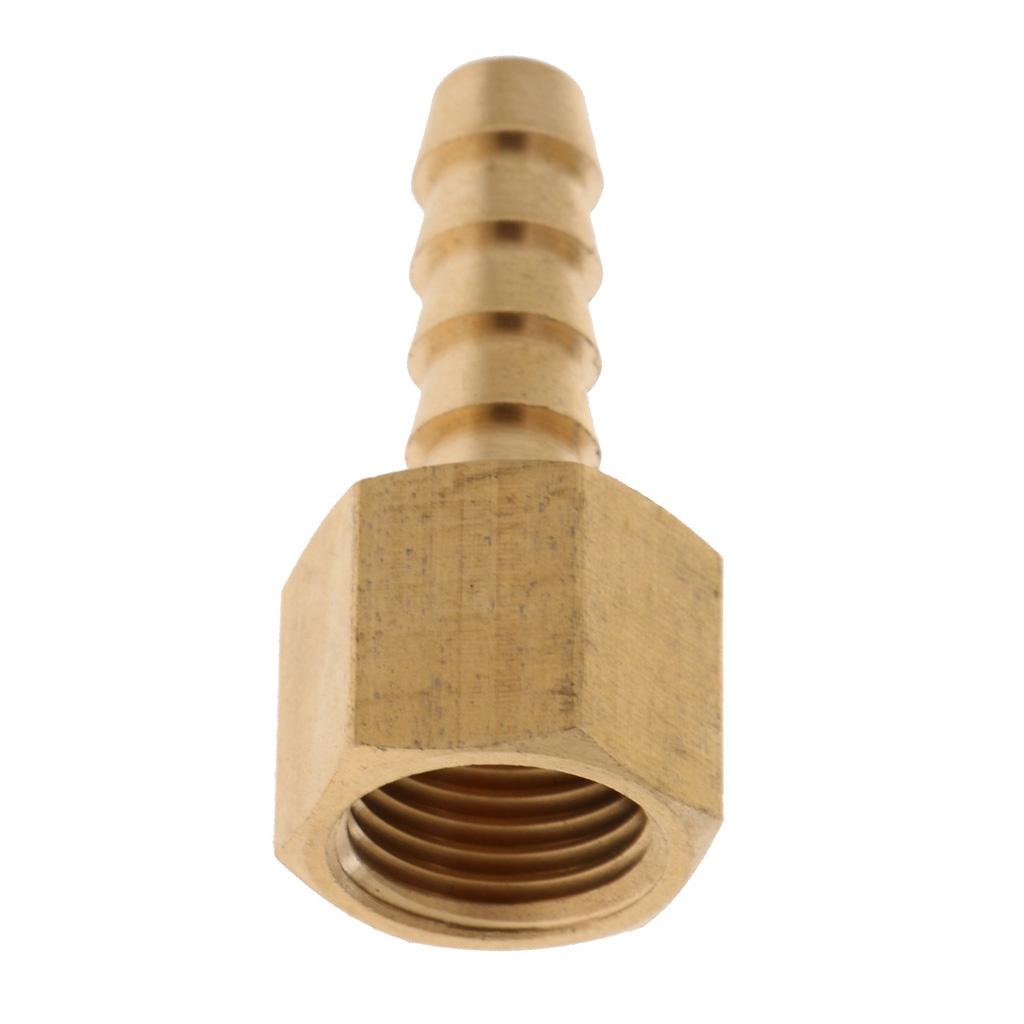 Brass Female Hose Fitting, Connector Coupler Adapter Barb BSP 2