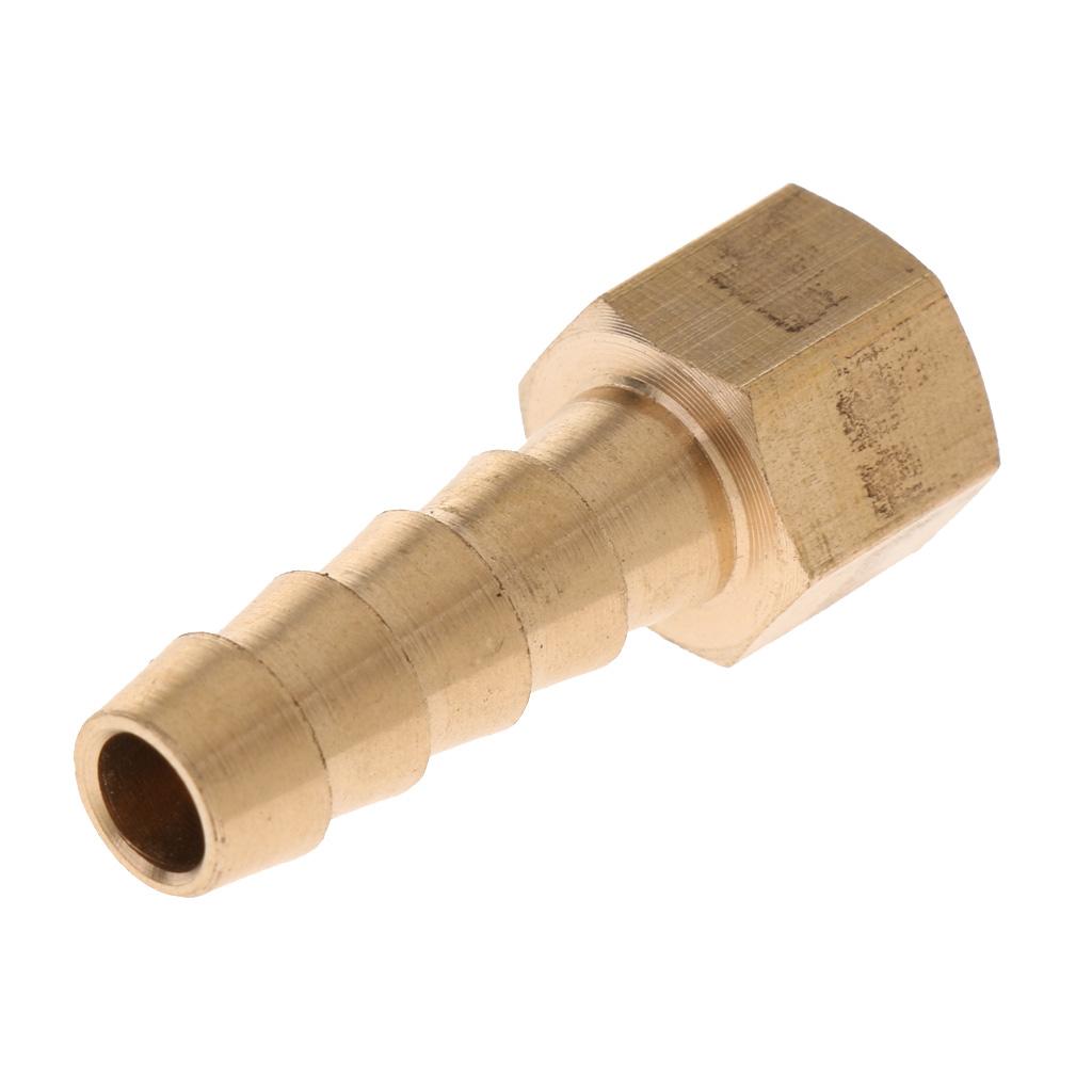 Brass Female Hose Fitting, Connector Coupler Adapter Barb BSP 3