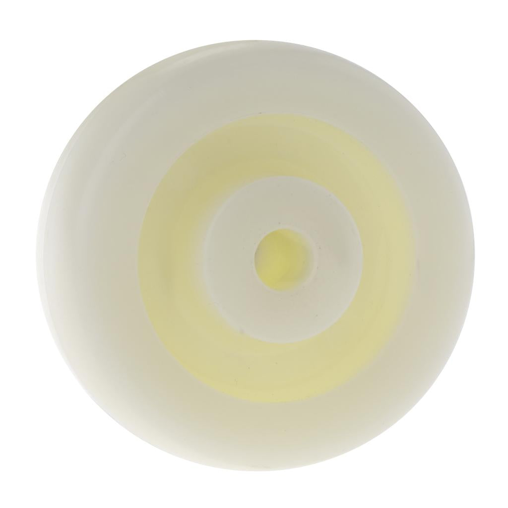 White PP Caster Wheels Replacement Accessory for Office Chair Sofa 3 Inch