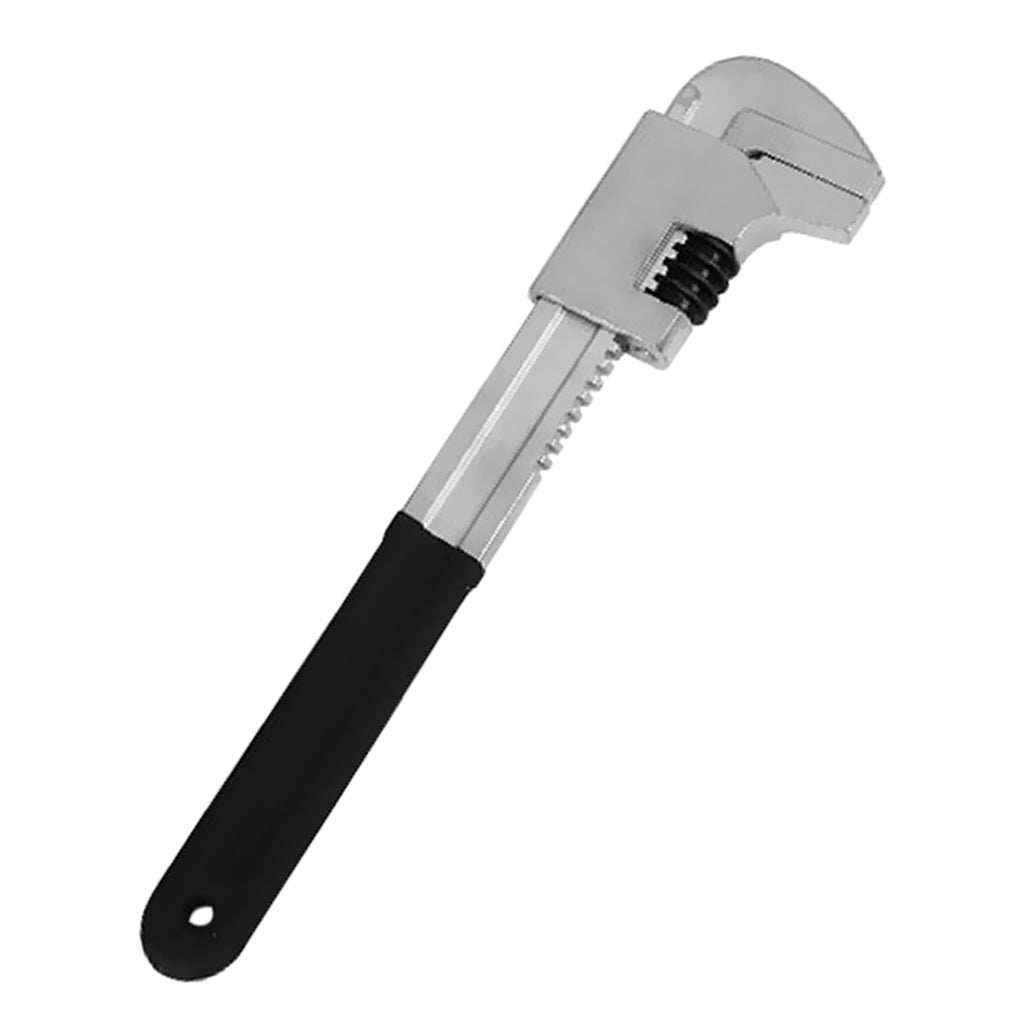 Forged Steel Monkey Wrench Spanner F-Shaped Adjustable Wrench Tool 9 inch