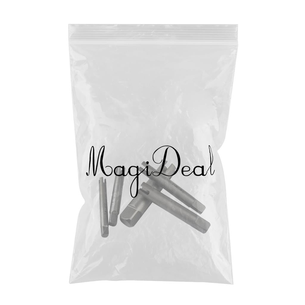 Broken Head Tap Remover Stripped Screw Tap Extractor Set M4-M22 5 Pcs M5-M12