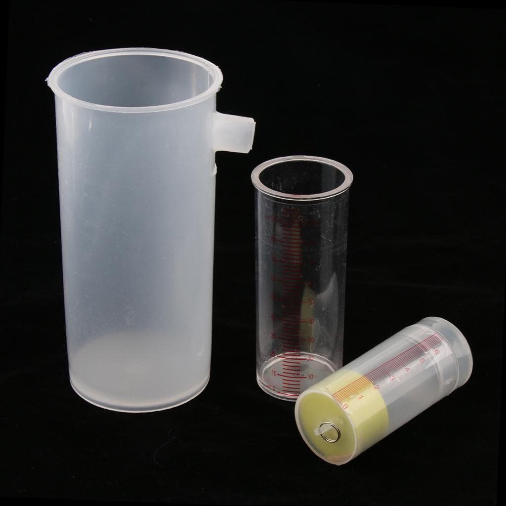 Overflow Can Plastic Beaker w/ Pour Spout Archimedes Principle Teaching Kits