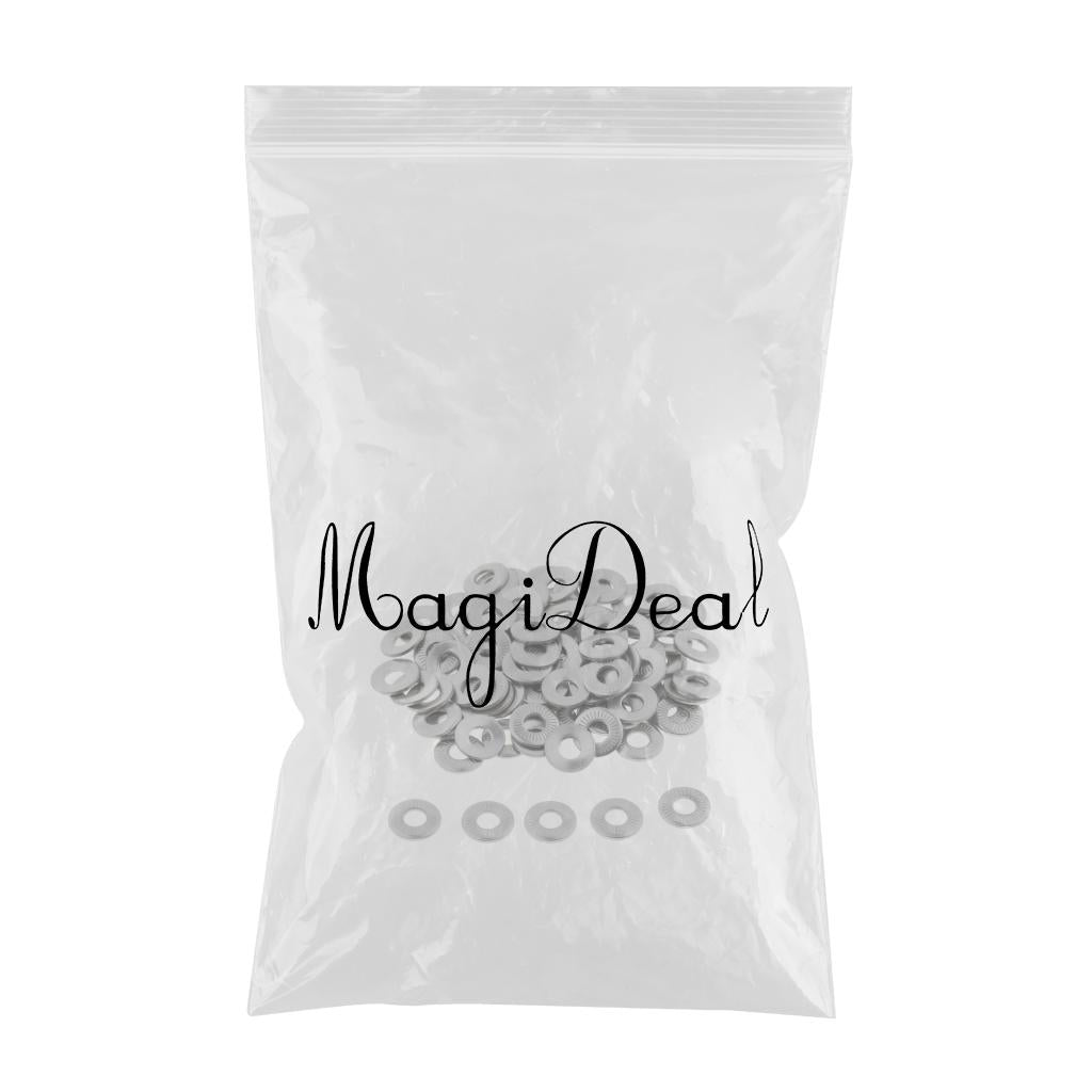 M3-M10 Flat Washer Gasket, Plain Washer for Screws Bolts 100 Pcs M3x8