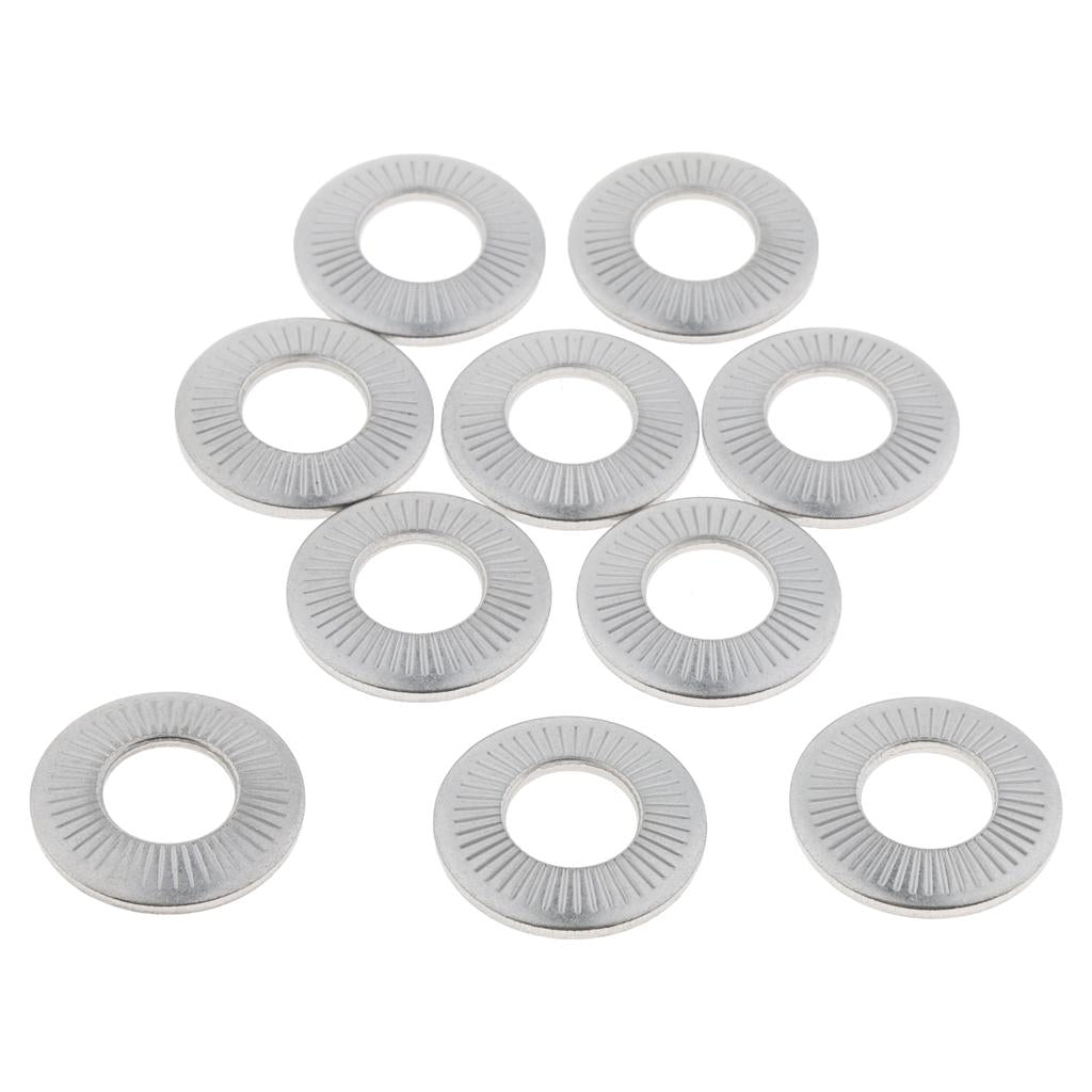 M3-M10 Flat Washer Gasket, Plain Washer for Screws Bolts 10 Pcs M8x18