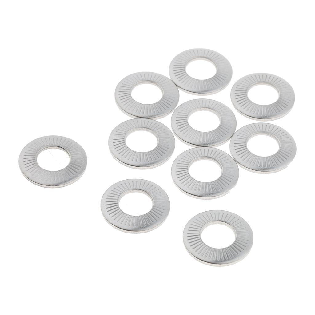 M3-M10 Flat Washer Gasket, Plain Washer for Screws Bolts 10 Pcs M8x18