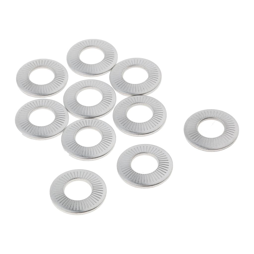 M3-M10 Flat Washer Gasket, Plain Washer for Screws Bolts 10 Pcs M10x22