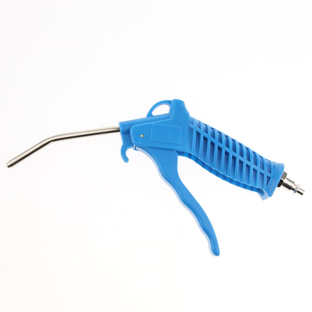 Pneumatic Air Blow Dust Air Hose Kit with Joint and Nozzle 4×6 mm Blue