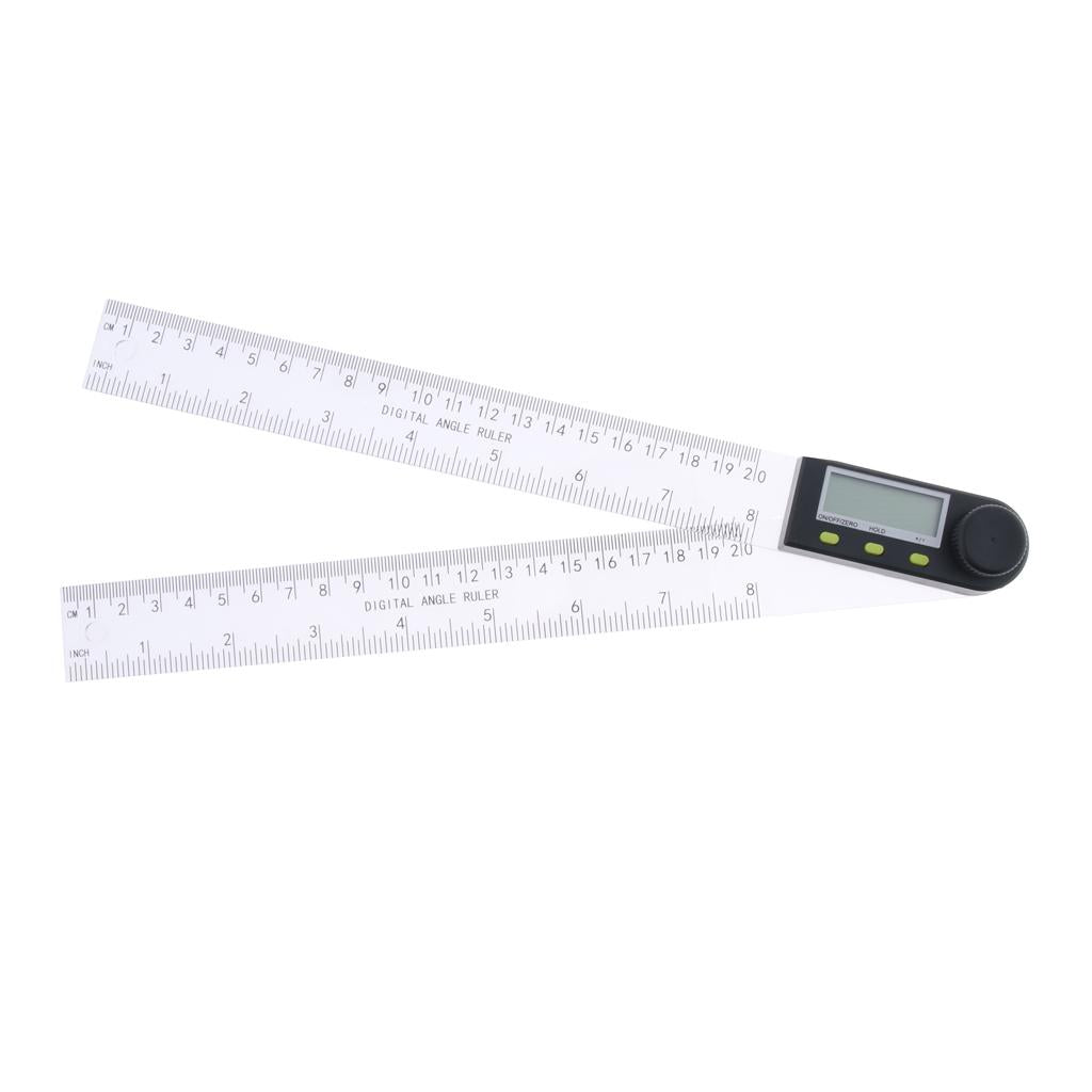 0~360° 100mm/200mm/300mm Digital Angle Ruler Inclinometer Angle Meter Finder Gauge