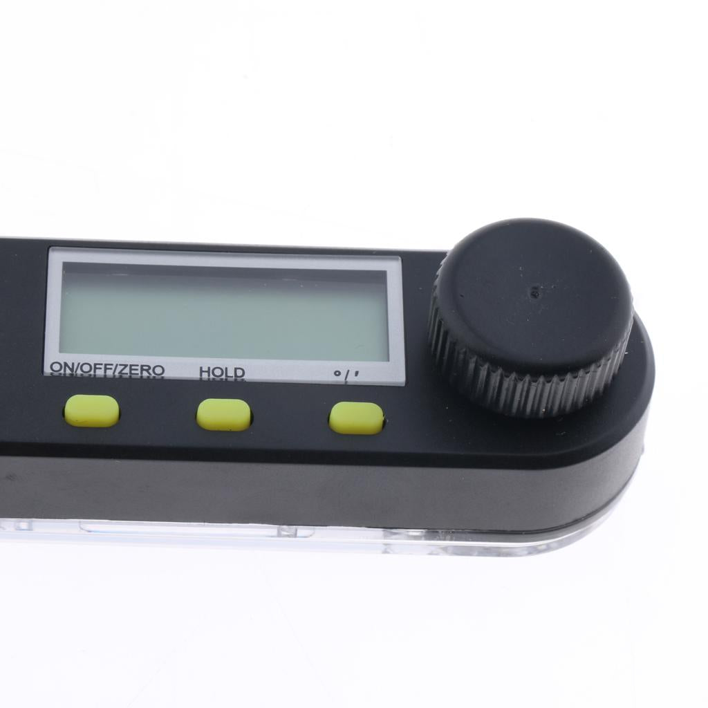 0~360° 100mm/200mm/300mm Digital Angle Ruler Inclinometer Angle Meter Finder Gauge