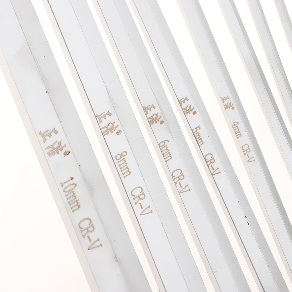 9 Pieces Case Set L-shaped Allen Wrenches CRV Metric Hex Key