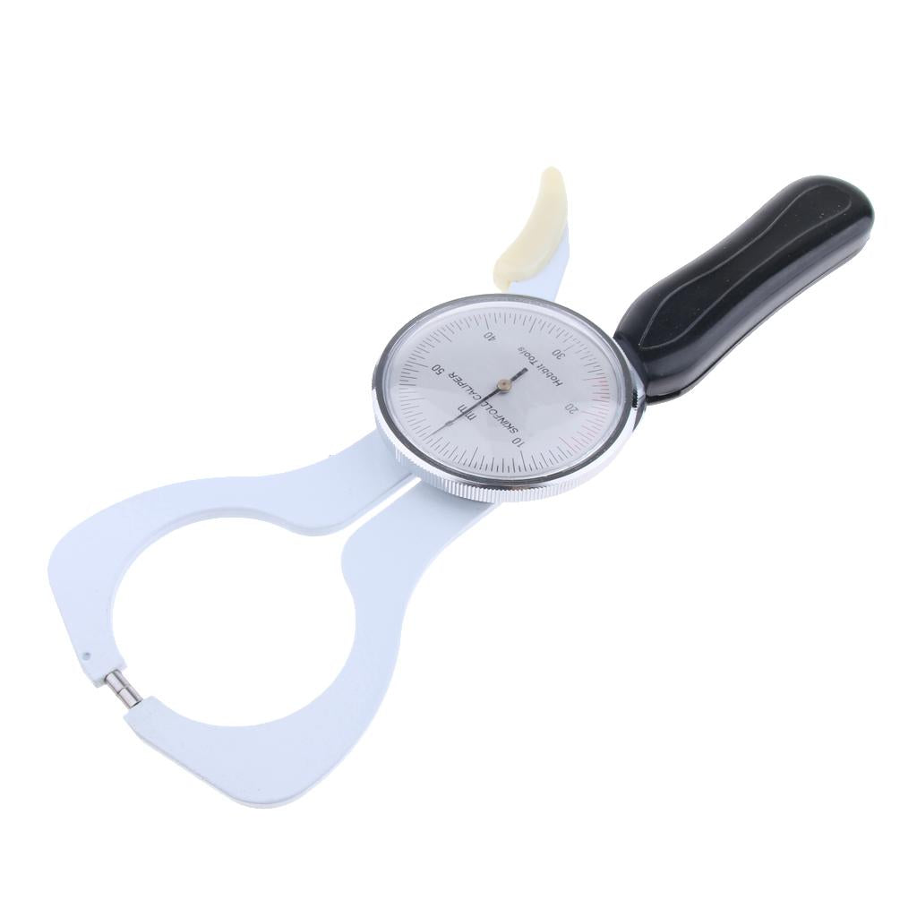 Electronic Skinfold Caliper Body Density Measuring Tool Tester Easy Reading