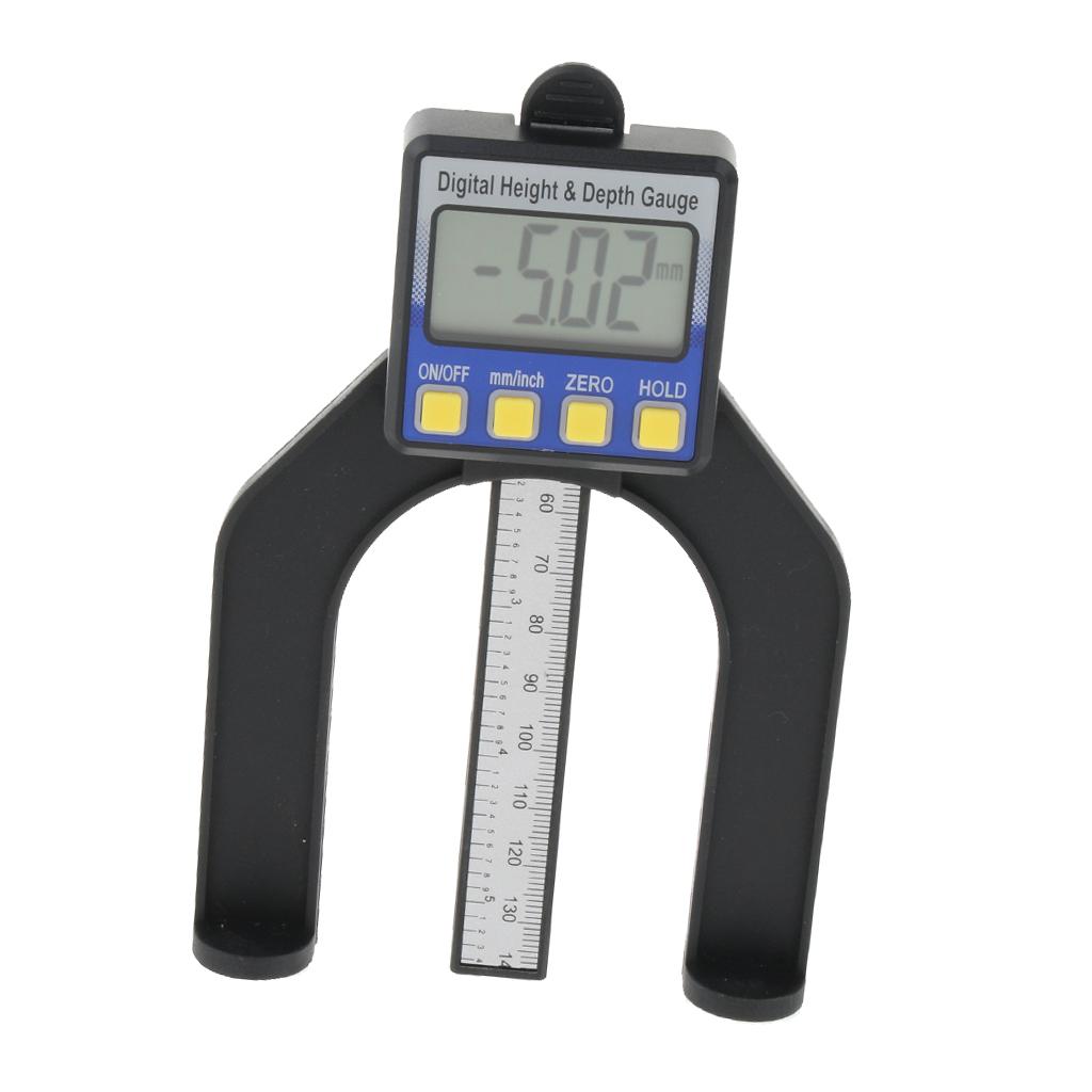 Digital Height Gauge 80mm Electronic Depth Router Table Saw Weld Set Up