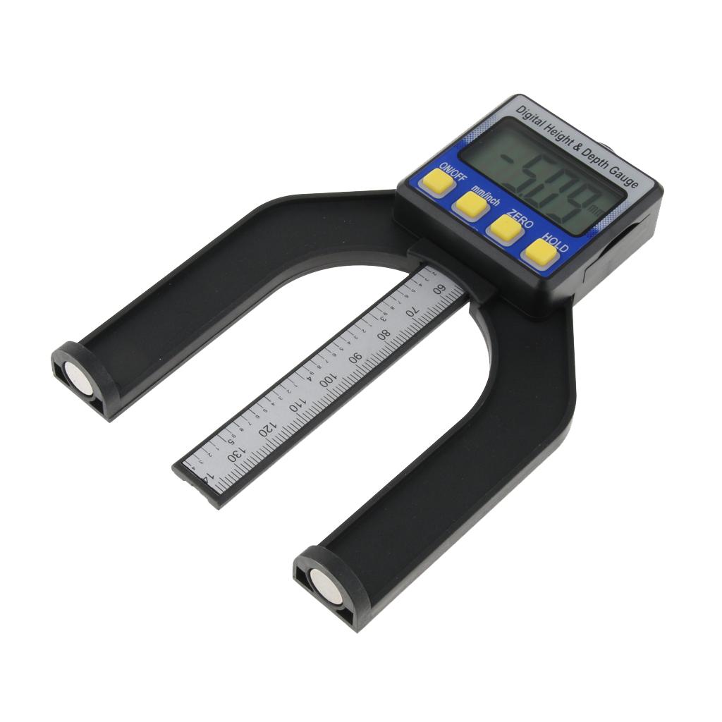 Digital Height Gauge 80mm Electronic Depth Router Table Saw Weld Set Up