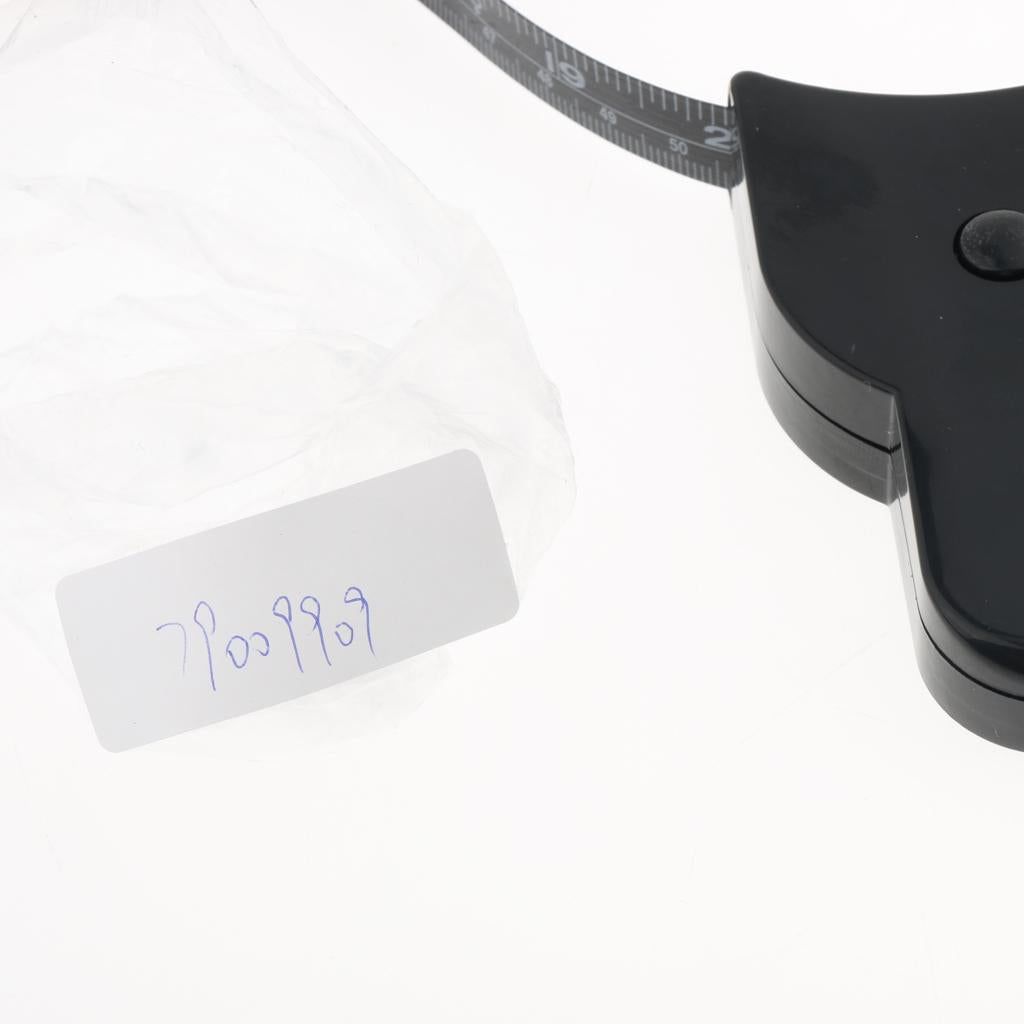 Body Tape Measure, Waist Tape Measure, Body Fat Measuring Tape Black