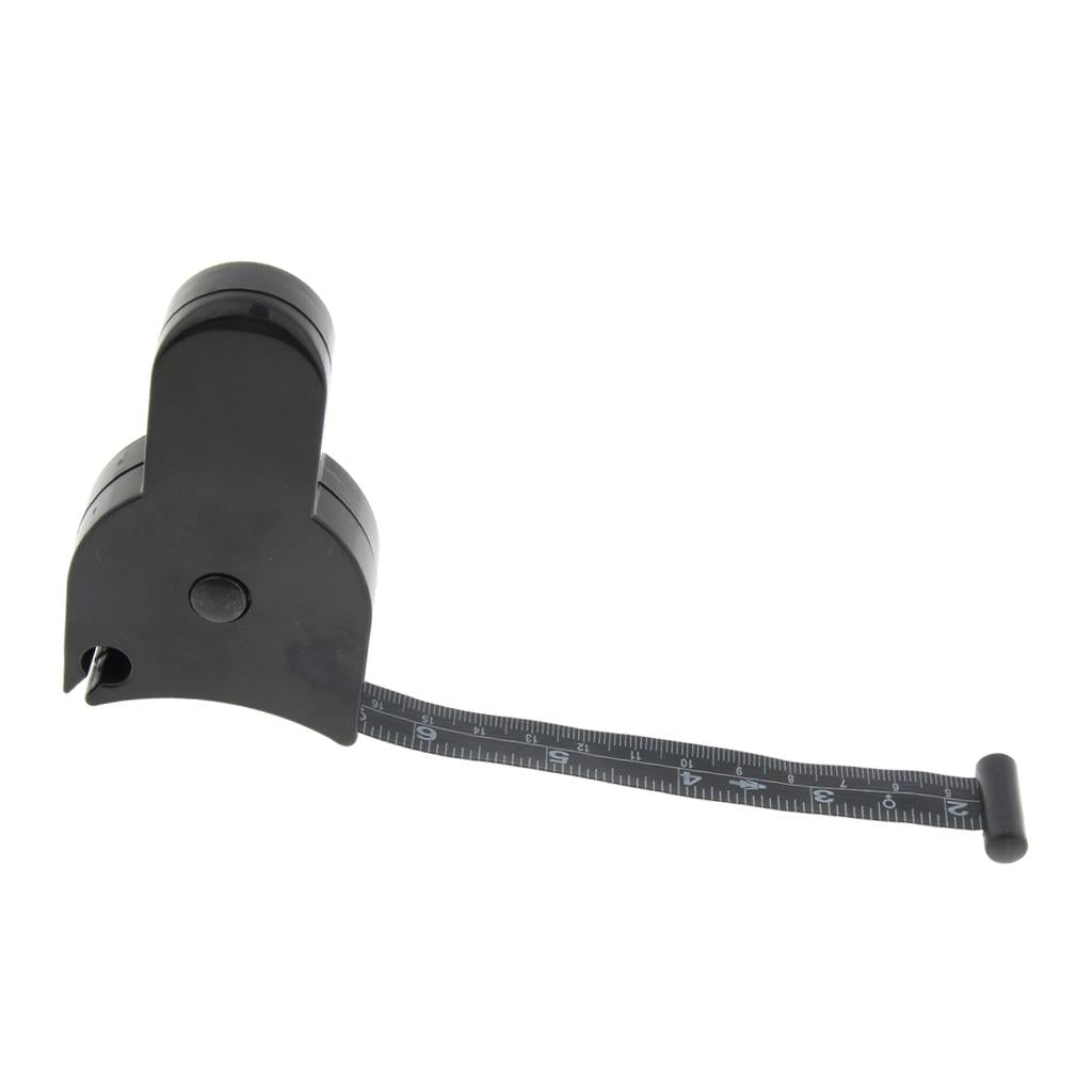 Body Tape Measure, Waist Tape Measure, Body Fat Measuring Tape Black