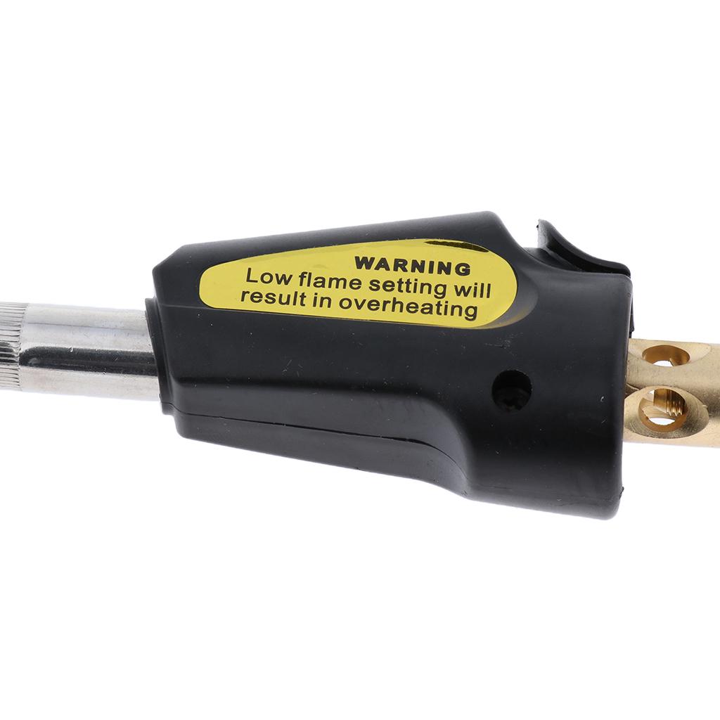 Portable MAPP or Propane Self-Lighting 360-Degree Swivel Regulated Torch A