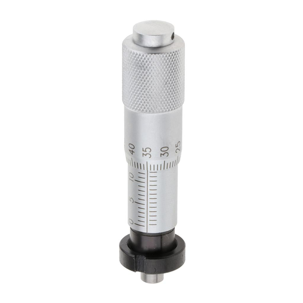 Round Type Measure Tool with Nut Adjustment Micrometer Head Measurement 0-13mm Micrometers Layout Tool