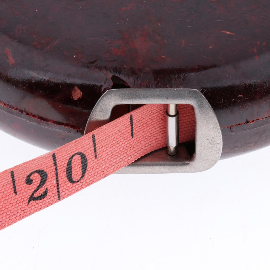 Soft Flat Measuring Ruler Sewing Tailor Tape Measure Fabric Covered 49ft